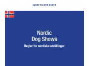 Regler for nordiske utstillinger til og med 2019