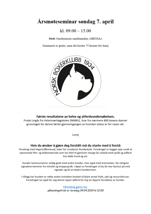 2019-Årsmøteseminar
