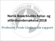 Helse- og atferdsundersøkelsen 2018/2019 - professor Frode Lingaas sin rapport