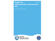 Regler for internasjonale konkurranser RIK 01.01.2019 - 31.12.2021