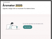 &Aring;rsm&oslash;ter 2020